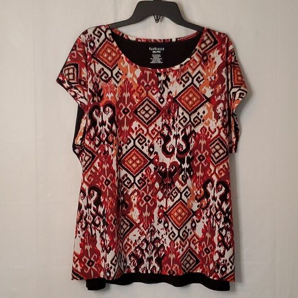 Van Heusen Womem's Sleeveless BoHo Top Size XXL - Picture 1 of 8